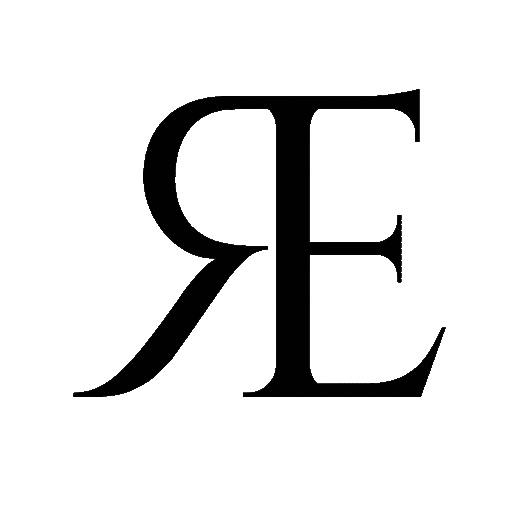 Logotipo de Ruptture (monograma RE)